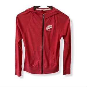 Nike zipper hoodie